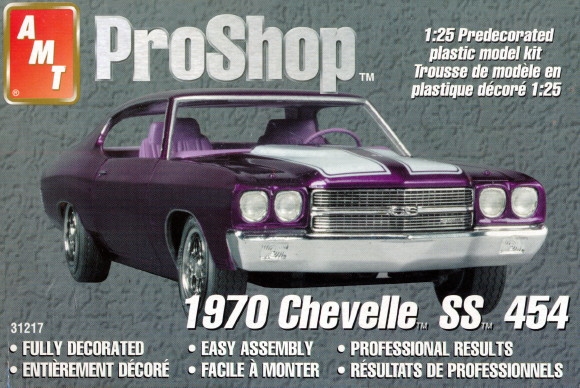 AMT 1143 Chevy Chevelle Plastic Model Kit for sale online 