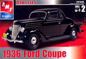 1936 Ford Five-Window Coupe (3 'n 1)  (1/25) (fs)