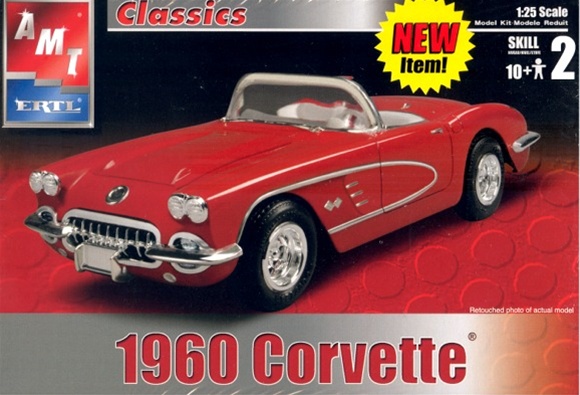 AMT 6621 Riptide 1960 Corvette 1/25 Model Kit FS for sale online 
