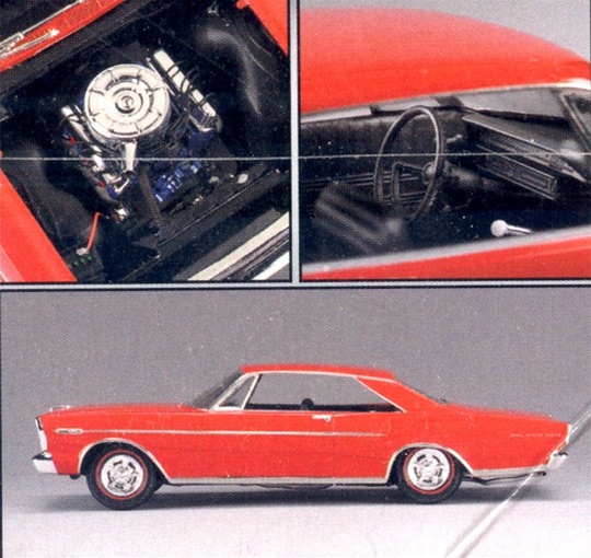 AMT 1966 FORD GALAXIE 500 3n1 HARDTOP 1/25 Model Car Mountain KIT FS 904 