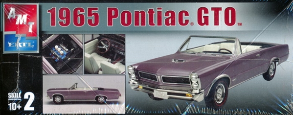 1/25 Decals & Instructions AMT 1965 Pontiac GTO Convertible 2020 Release 