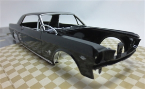 1966 Ford Mustang ProShop Pre-Painted Black (1/25) (fs)