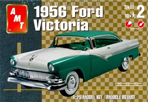 1956 Ford Victoria Hardtop (3 'n 1) (Stock Custom, Race) (1/25) (fs)