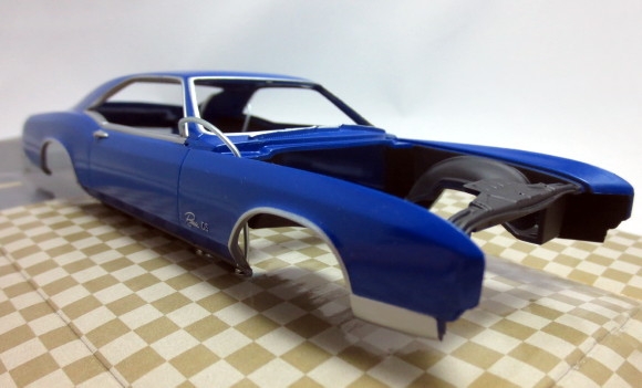 1966 Buick Riviera Lowrider ProShop Pre-Painted Royal Blue (1/25 