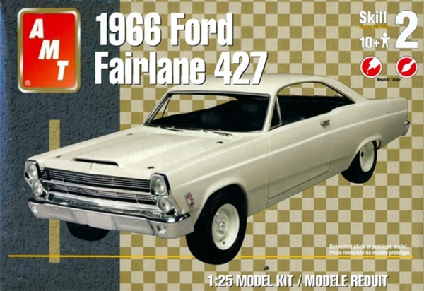AMT 1/25 1966 Ford Fairlane Pro Street Chassis 