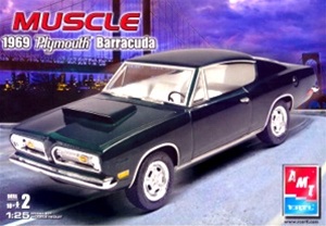1969 Plymouth Barracuda (2 'n 1) (1/25) (fs)