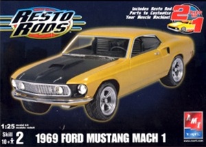 1969 Ford Mustang Mach I  (2 'n 1) (1/25) (fs)