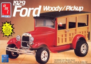 1929 Ford Woody (4 'n 1) (1/25) (fs)