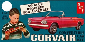 1963 Chevy Corvair Convertible 'Craftsman Series' (3 'n 1) Beginners, Collectors Or Customizers (1/25)