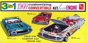 1960 Buick Invicta Convertible Customizing Kit (3 'n 1) Stock, Custom or Race (1/25)