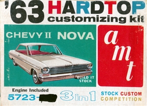 1963 Chevy II Nova 400 (3 'n 1) Stock, Custom or Competition (1/25)