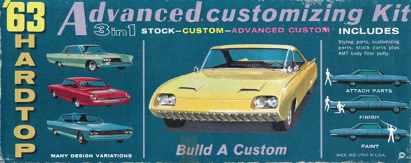 AMT 1963 1/2 Ford Galaxie 500 XL Hardtop, Stock, Custom or 