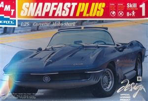 1961-2 Corvette "Mako Shark" Concept Car Snapfast Plus (1/25) (fs)