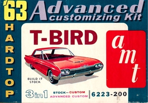 1963 Ford Thunderbird Hardtop (3 'n 1) Stock, Custom or Advanced Custom (1/25)