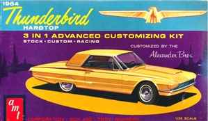 1964 Ford Thunderbird Hardtop (3 'n 1) Stock, Custom or Racing (1/25) MINT