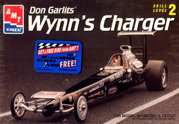 MPC Models 1/25 Don Garlits Wynns Charger Dragster 