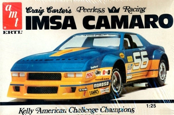 Craig Carter IMSA Camaro AMT 1/25 Factory Sealed. 