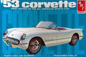 1953 Chevy Corvette Convertible (2 'n 1) Stock or Custom (1/25) (fs)