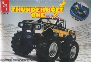 Chevy Blazer Thunderbolt One Monster Truck with Dirtbike (1/25) (fs)