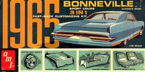 1965 Pontiac Bonneville Sport Coupe Customizing Kit (3 'n 1) (1/25) (near mint)