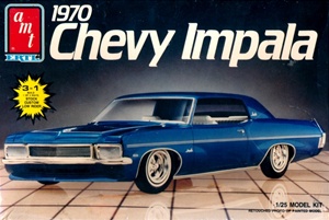 1970 Chevy Impala (3 'n 1) Stock, Custom or Low Rider (1/25) (fs)