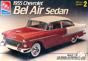 1955 Chevrolet Bel Air Sedan (1/25) (fs)