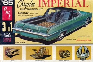 1965 Chrysler Imperial Convertible (3' n 1) Stock, Custom or Pickup (1/25)