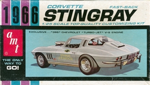 1966 Chevy Corvette Stingray Fastback (3 'n 1) Stock, Custom, or Drag (1/25) See More Info