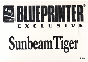 1966 Sunbeam Tiger (2 'n 1) Stock or Custom (1/25) (fs) Blueprinter