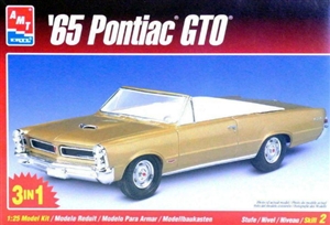 1965 Pontiac GTO (3 'n 1) Stock, Custom or Drag (1/25) (fs)