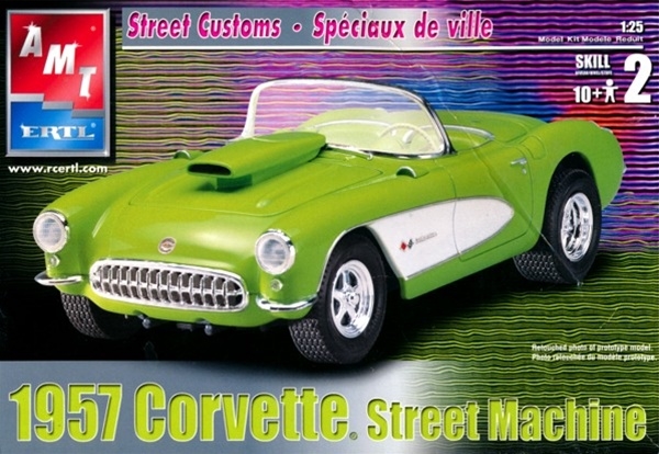 1/25 AMT '57 Corvette Dash 