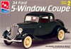 1934 Ford 5-Window Coupe Stock (1/25) (fs)