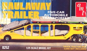 Haulaway Five-Car Auto Transporter  (1/25) (fs)