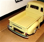 1950 Chevy "Five-Window" Pickup Cream Medium Promo (1/25) (Mint in Box)