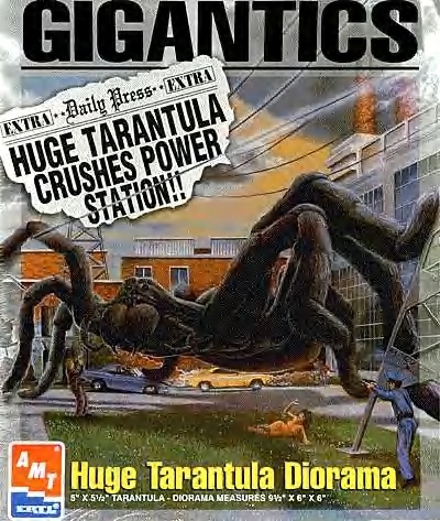 Gigantics Huge Tarantula Diorama (fs)
