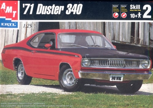 71 Plymouth Duster 340 1/25 Six Pack Motor Engine Trans Model Car Parts Lot 