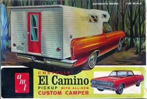 1965 Chevy Chevelle El Camino Pickup Custom Camper (1/25)