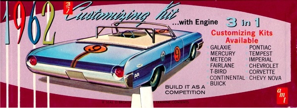 希少！激レア！当時物！amt '62 Continental 3IN1 1962 Lincoln Continental Convertible (3 'n 1) Stock, Custom or