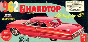 1962 Pontiac Tempest Customizing Kit (3 'n 1) Stock, Custom or Competition (1/25)
