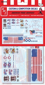 American Pride Graphic Custom Decals (1/25) (fs)