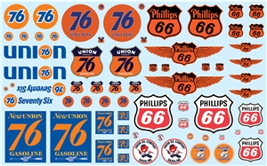 Phillips 66 & Union 76 Trucking Decal Pack (1/25) (fs)