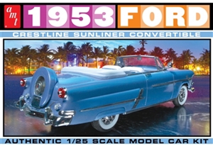 1953 Ford Crestliner Convertible with Continental kit (1/25) (fs)