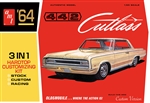 1964 Olds Cutlass 442 Hardtop (3 'n 1) Stock, Custom, Racing (1/25) (fs) <br><span style="color: rgb(255, 0, 0);">Just Arrived</span>