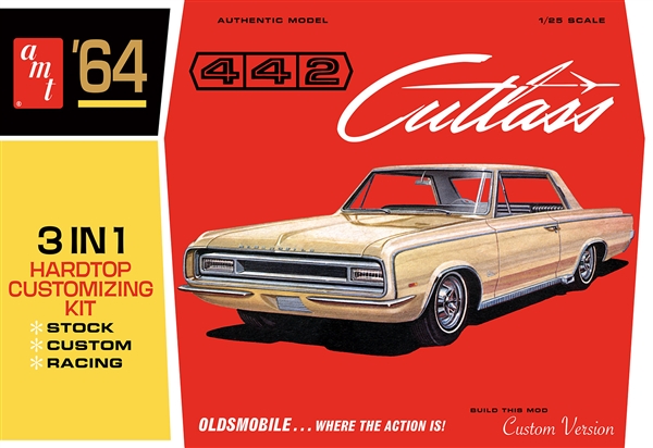 AMT 1066 1964 Oldsmobile Hardtop Customizing Kit 3´n1 1:25