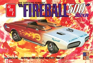 George Barris Fireball 500 SSXR with Trailer (1/25) (fs)