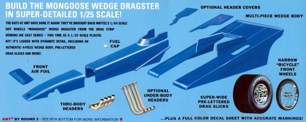 Tom â€œMongooseâ€ McEwen Hot Wheels Wedge Dragster 
