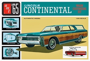 1965 Lincoln Continental (2 'n 1) Stock Convertible or Custom Wagon (1/25) (fs) Damaged Box