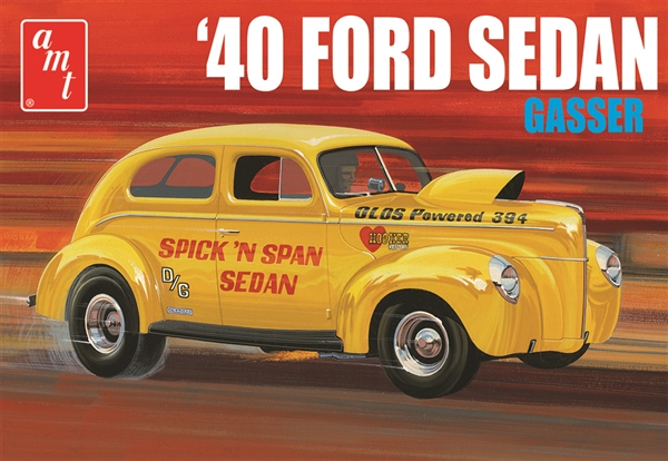 1940 Ford Sedan (2 'n 1) Stock or Drag (1/25) (fs)