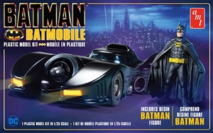1989 Batmobile with Resin Batman Figure (1/25) (fs)