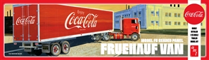 Coca-Cola Fruehauf Beaded Van Semi Trailer (1/25) (fs)